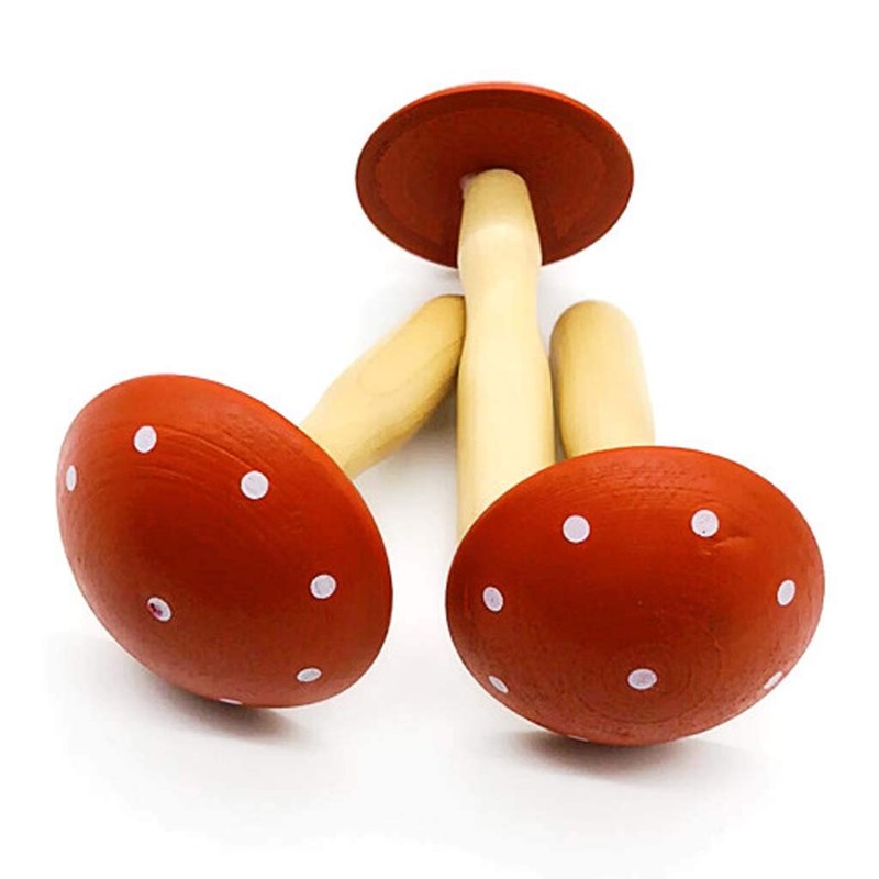 Saccgt Wood Darning Mushroom Darner Patching Tool Socks Pants Clothes