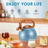 GGC Tea Kettle for Stove Top, Loud Whistling Kettle for