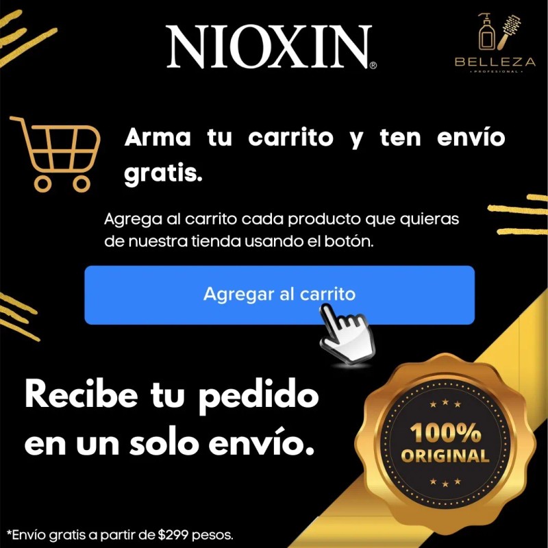 Tratamiento Anticaida Para Cuero Cabelludo Nioxin #3 100 Ml