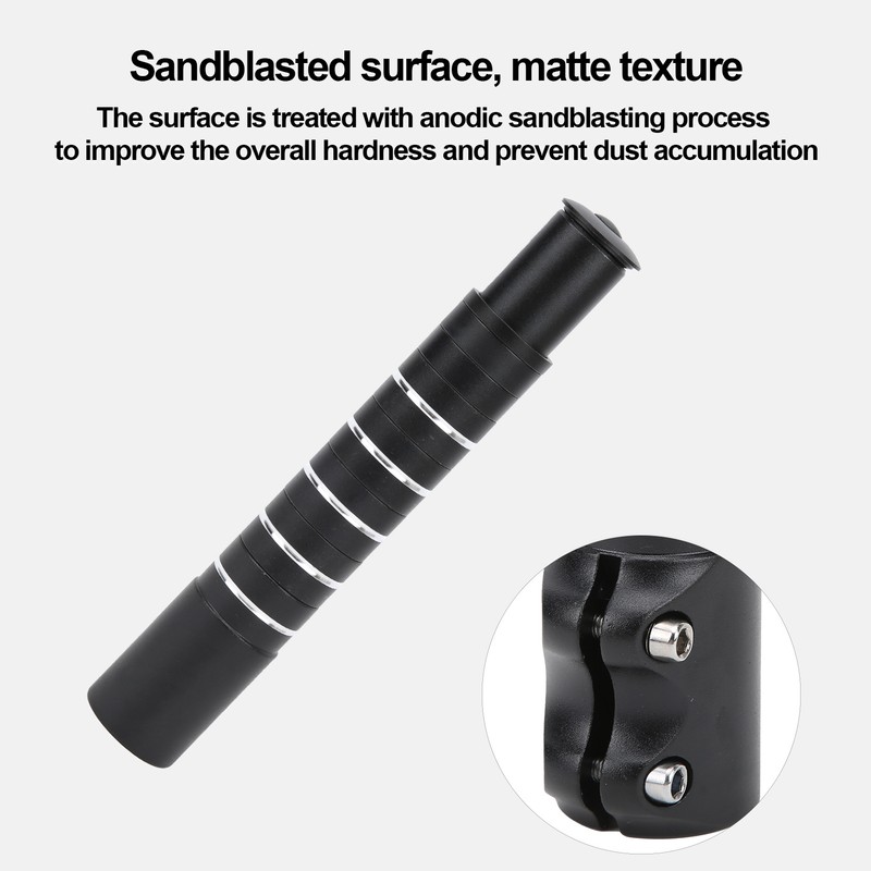 ENLEE Bike Stem Riser Fork Stem Extender Aluminium Alloy Bicycle