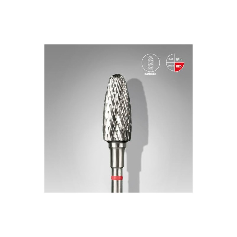 STALEKS PRO 6mm x 14mm Tungsten Carbide Nail Drill Bit