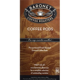 Baronet Coffee French Roast Kenya Aa Coffee Pods, 54 Count