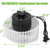 8662 Bathroom Fan Motor Replacement - Blower Wheel Replacement -
