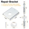 Bifold Door Repair Kit for 1-3/8 in Wood Doors, Includes
