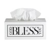 Creative Brands Faithworks - God Bless You Wooden Tissue Box