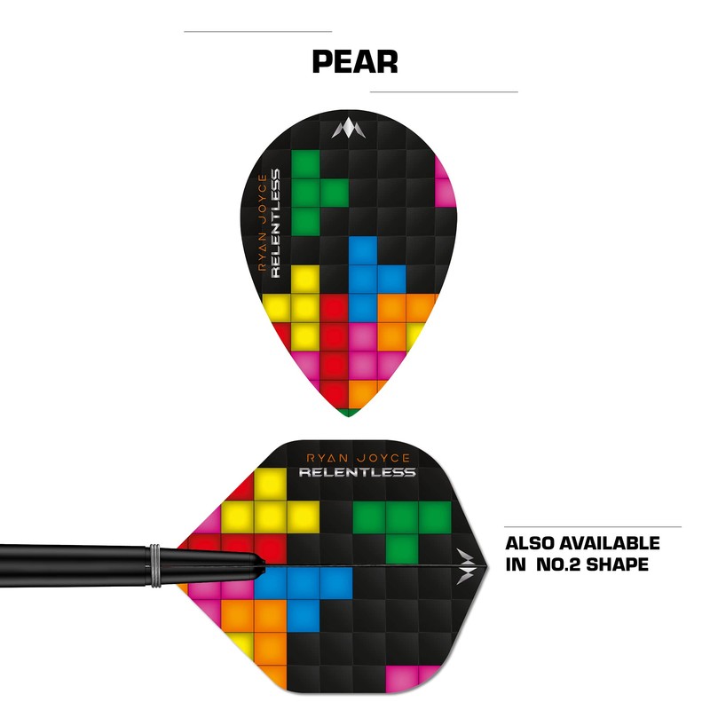 Mission 5xF3771 Ryan Joyce Dart Flights | 100 Micron Premium