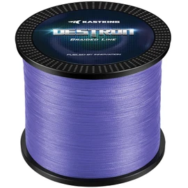 New KastKing Destron Braided Fishing Line, Highly Abrasion Resistant, Improved Knot Strength, Ultra-Thin Diameter Superline, Zero Stretch & Memory, CFT “Color Fast Technology”, 75% Thinner Than Mono