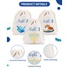 Hanukkah Advent Calendar 2024, 8 Nights of Hanukkah Burlap Gift