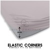 Easy Care Fitted Sheets Super Soft Plain Dyed Bedding Non