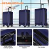 Verdi Luggage 20 Inch Carry On - Bottom Grip Design,