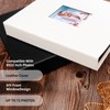 8x10 Photo Album Holds 72 Photos, Leather Cover Photo Album