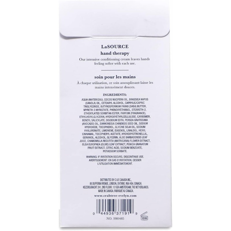 Crabtree & Evelyn La Source Hand Therapy - Nourishing &