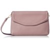 EL Leather LG01 Flat Mini Clutch, Pink