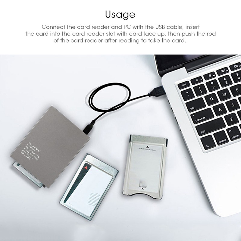 USB2.0 to PC ATA Flash Memory Card Reader Plug and