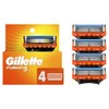 Gillette Gillette Fusion5 Mens Razor Blade Refills, 4 Count, Lubrastrip
