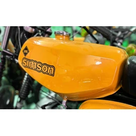 Transparent Simson S50B Sticker Set IFA Electronic | Bright | 8 Pieces | Tank & Side Cover | DDR Retro Premium