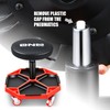 DNA MOTORING TOOLS-00253 Adjustable Height Pneumatic Garage Seat Rolling Mechanic