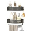 Zynuhmo Suction Cup Shower Caddy Corner, Shower Storage Rack With