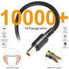 30Ft Jackery Extension Cable 14AWG 8mm Solar Panel Extension Cable