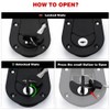 Hypertune Universal Racing Car Flush Hood Latch & Pin Kit