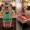 2 Pcs 18.5 x 71 in Football Court Table Runner