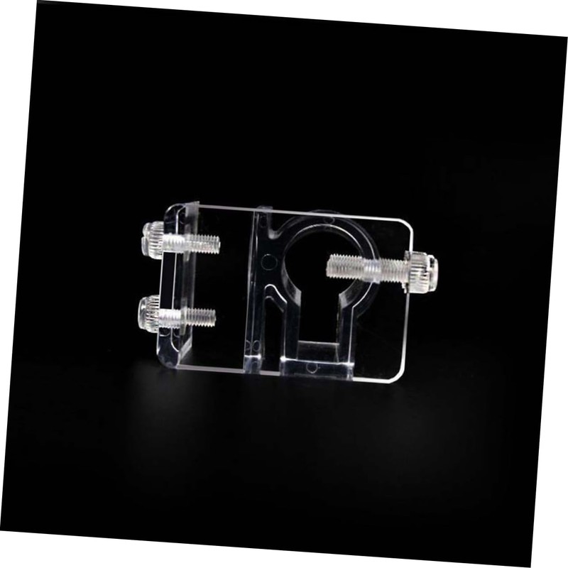 Ipetboom 3pcs Aquarium Fixed Clip Acrylic Aquarium Hose Holder Fish