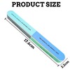 2Pcs Nail Buffer, 7-Sided Nail Buffer Blocks, Professional Nail Files,