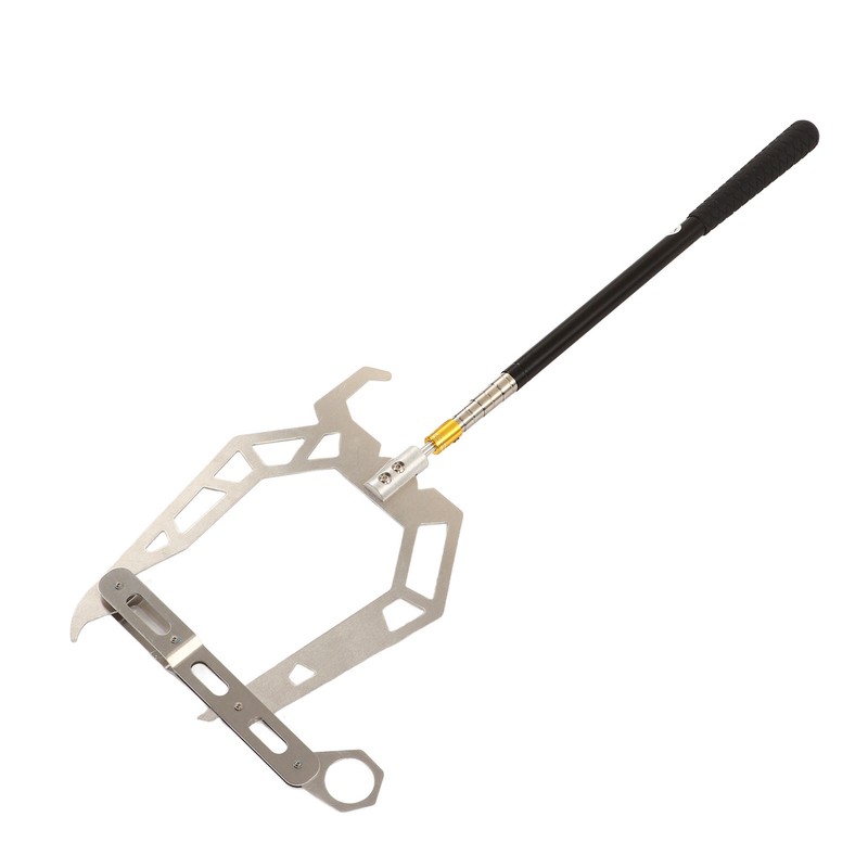 U Type Mooring Rope Threader Stainless Steel Dock Hook Cable