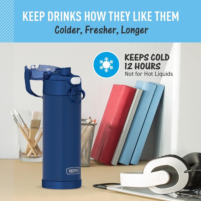 THERMOS FUNTAINER Botella aislada al vacío de acero inoxidable de
