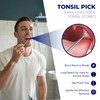 Oravix Tonsil Stone Remover Tool Pack of 2, Metal Tonsil