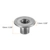 sourcing map M6 T-nuts, 50pcs Carbon Steel Tee Nut Round
