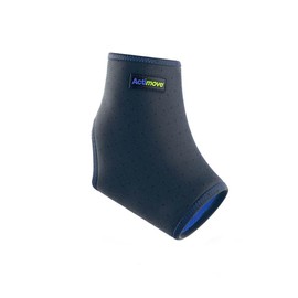 Actimove Kids Ankle Support | Slip-On Pediatric Compression Support Sleeve for Sprained Ankle, Achilles Tendonitis, Plantar Fasciitis, & Injured Foot | Navy - Choose Your Size