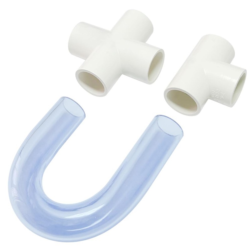 GAGALOR Condensate U Trap PVC Standard 3/4 Inch Connector Pipe