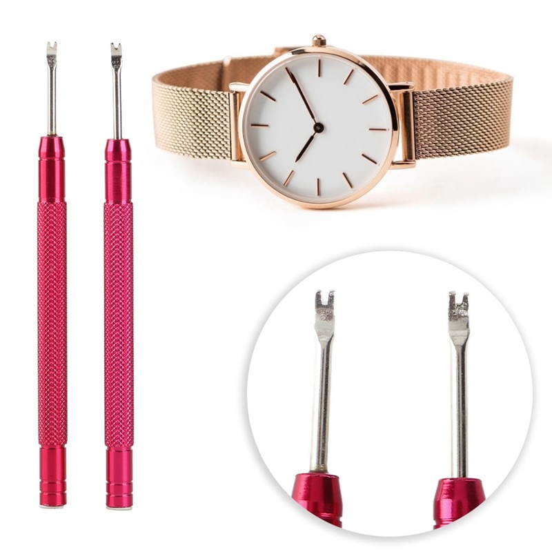 Watch Hand Removal Tool, 2 Pieces Steel Clock Minute Second