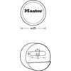 Master Hidden Shackle Lock-Keyed Alike Locks - #6271KA