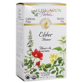 Celebration+Herbals+Organic+Elder+Flower+Tea+Bags+24+Count