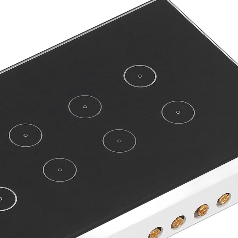 8 Gang Smart Switch WiFi Wall Switch Remote Control Touch