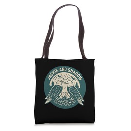 Jackie And Shadow Eagle Vintage Nature Wild Life Lovers Tote Bag