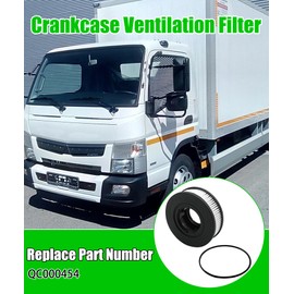 QC000454 Crankcase Ventilation Filter Fits for Mitsubishi Fuso FEA21 FEB21 FEC91 FECX1 FGB71 4P10 Replaces QC000454
