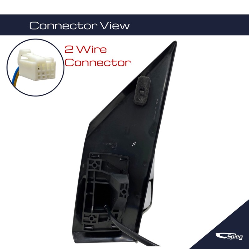 Spieg Passenger Side Mirror for 2019-2024 Dodge Freightliner Mercedes Sprinter