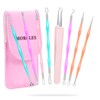 Pimple Popper Tool Kit, MORGLES 14-Heads Professional Stainless Acne Zit