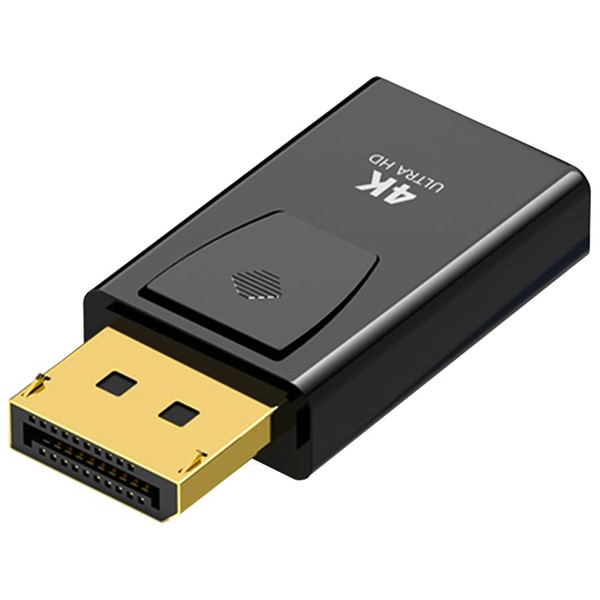 DisplayPort to HDMI 4K Adapter, Displayport Male HDMI Female DP