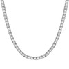 Roheafer Tennis Chain Iced Out, 5A Cubic Zirconia Necklaces for