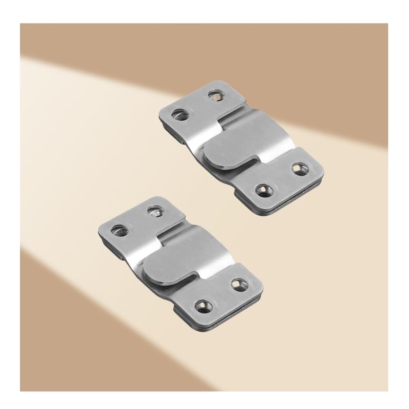 4Pairs(8Pcs) Flush Mount Bracket Stainless Steel Heavy Duty Picture Hanging