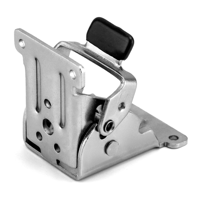 QWORK® 2 Pack Folding Lock Extension Self Locking Foldable Hinge