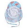 Malaxlx Baby Sun Hat Infant Toddler Cute Flamingo Sky Blue