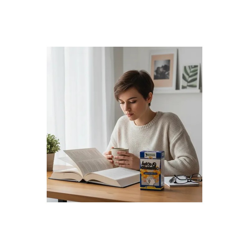 Acido Glutamico 90 Tabletas Botava 500 Mg Suplemento