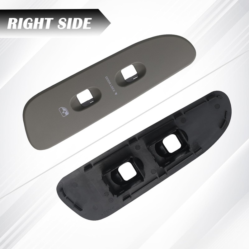 TQPONLY Door Window Switch Bezel,Front Driver and Passenger Side Compatible