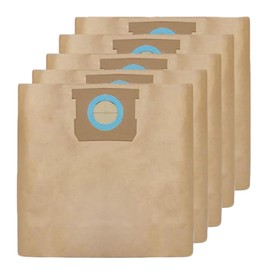 5 Pack DXVA19-4104 Vacuum Bags Replacement for Dewalt 8 Gallon Shop Vac Bags DXV08SA, compatible with DEWALT 5-8 Gallon Wet/Dry Vacuums, Disposable High Efficiency Filter Bags