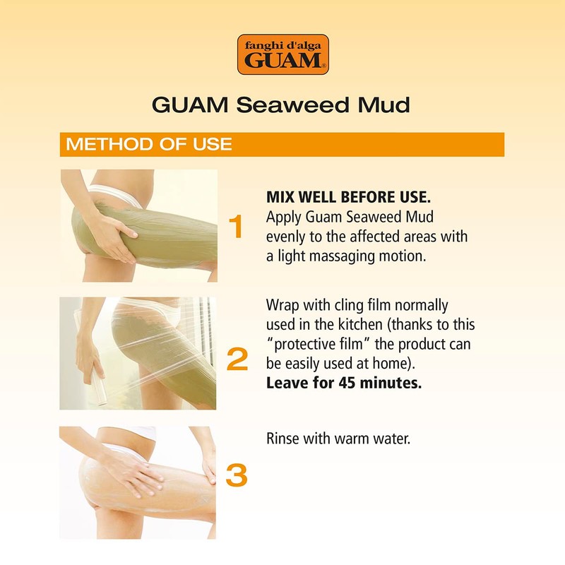 Guam Fanghi d'Alga Pelli Sensibili-Capillari Fragili, Anticellulite